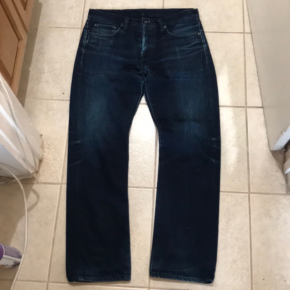 Rogue Territory Slim Straight Fit Button Fly Jeans